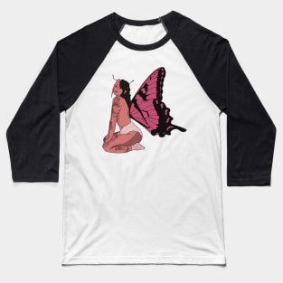 Butterfly Baseball T-Shirt